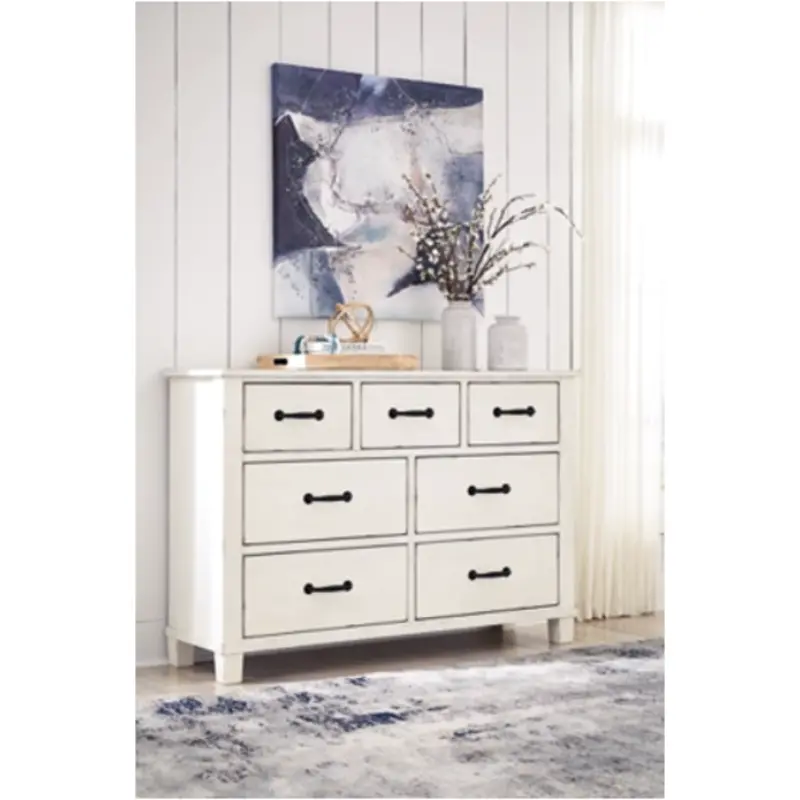 B792-31 Ashley Furniture Braunter Bedroom Furniture Dresser