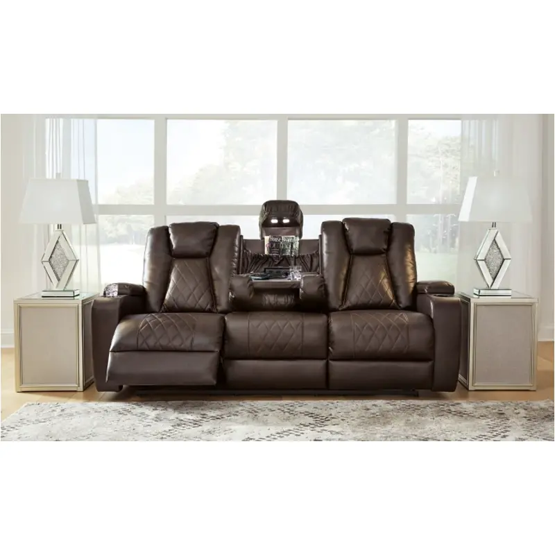 2970389 Ashley Furniture Reclining Sofa With Drop Down Table