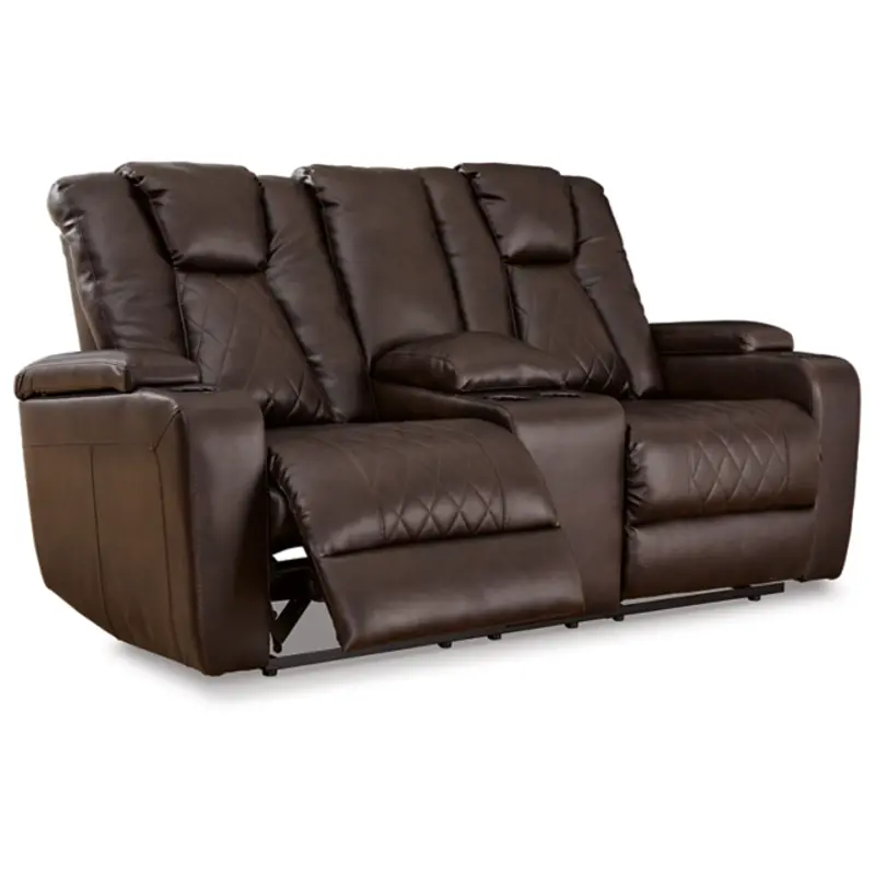 2970394 Ashley Furniture Mancin Reclining Loveseat With Console