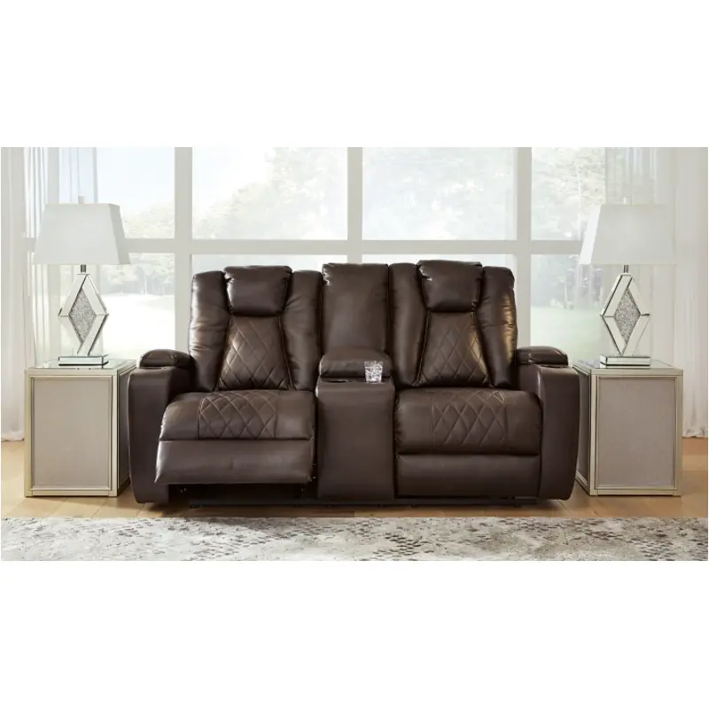 2970394 Ashley Furniture Mancin Reclining Loveseat With Console