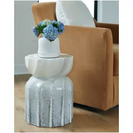 A3000619 Ashley Furniture Michamere Accent Furniture Stool