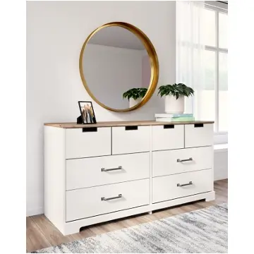 B320 31 Ashley Furniture Windlore Dark Brown Dresser