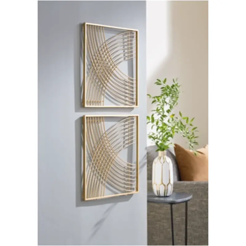 A8010375 Ashley Furniture Dalkins Accent Furniture Wall Art