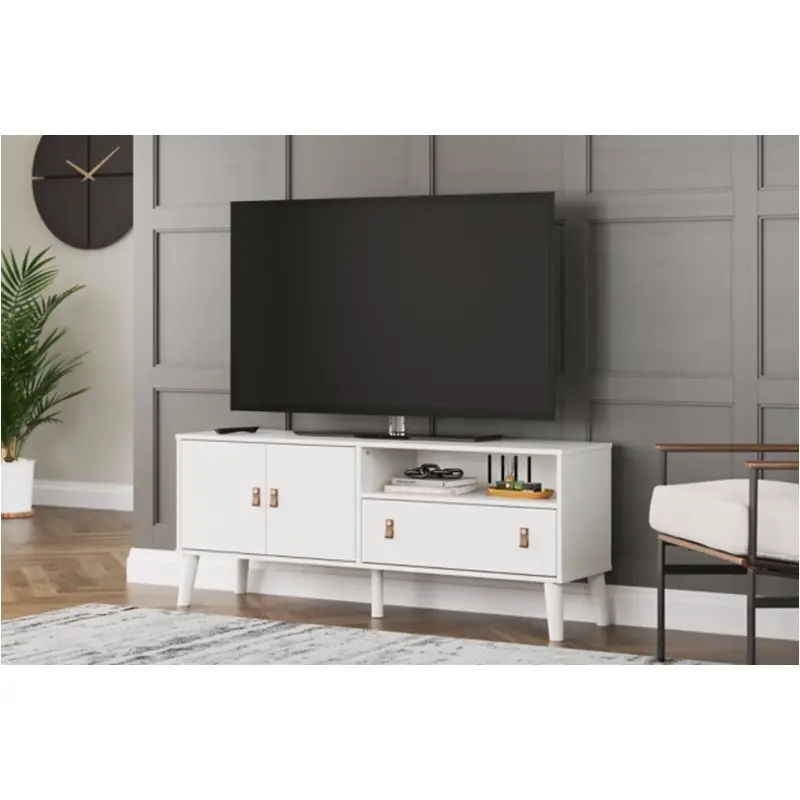 Ew1024-268 Ashley Furniture Aprilyn - White Medium Tv Stand