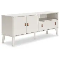 Ew1024-268 Ashley Furniture Aprilyn - White Home Entertainment Furniture Tv Console