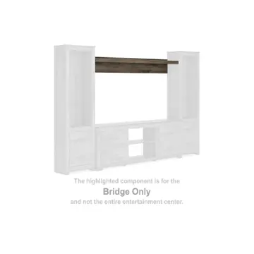 W446-127 Ashley Furniture Trinell Home Entertainment Furniture Entertainment Center