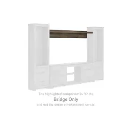 W446-127 Ashley Furniture Trinell Home Entertainment Furniture Entertainment Center