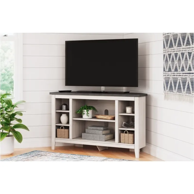 W287-67 Ashley Furniture Corner Tv Stand W/fireplace Option