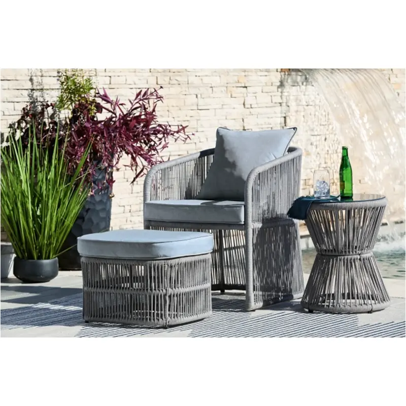 P313-046 Ashley Furniture Coast Island Outdoor Furniture Accent Table