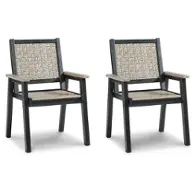 P384-603a Ashley Furniture Mount Valley Outdoor Furniture Dining Chair