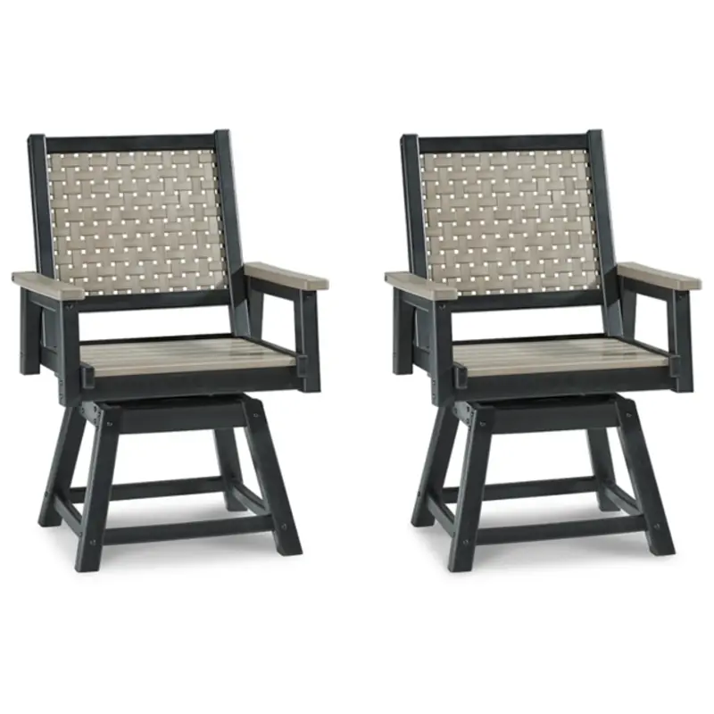 P384-604a Ashley Furniture Mount Valley Outdoor Furniture Dining Chair