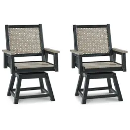 P384-604a Ashley Furniture Mount Valley Outdoor Furniture Dining Chair