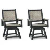 P384-604a Ashley Furniture Mount Valley Outdoor Furniture Dining Chair