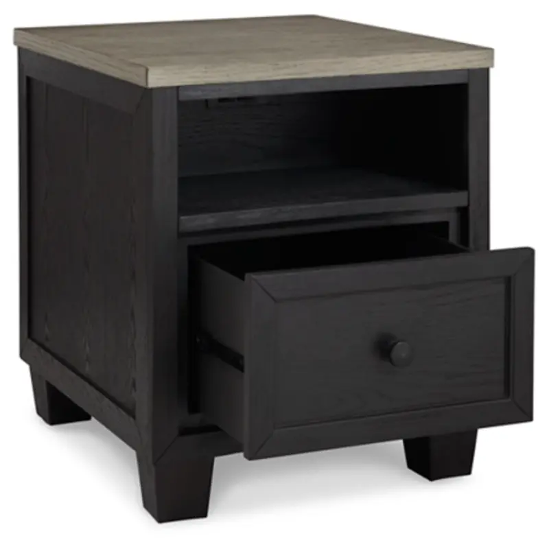 T979-3 Ashley Furniture Foyland Rectangular End Table