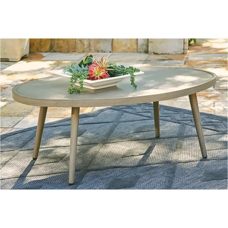 P390-700 Ashley Furniture Swiss Valley Outdoor Furniture Cocktail Table