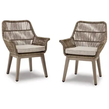 P399-601a Ashley Furniture Beach Front Outdoor Furniture Dining Chair