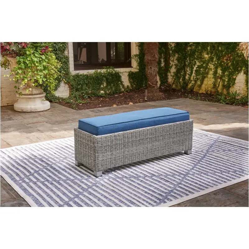 P439-600 Ashley Furniture Naples Beach Outdoor Furniture Benche