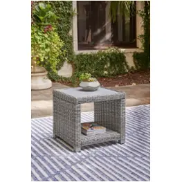 P439-702 Ashley Furniture Naples Beach Outdoor Furniture End Table