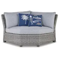P439-877 Ashley Furniture Outdoor Corner With Cushion