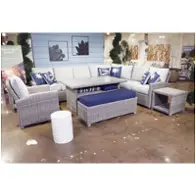 P439-877 Ashley Furniture Naples Beach Outdoor Furniture Sectional