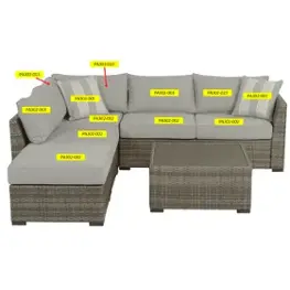 Pa302-002 Ashley Furniture Brickvale Outdoor Furniture Pillow