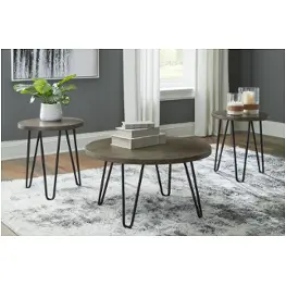 T144-13 Ashley Furniture Hadasky Living Room Furniture Occasional Table Set