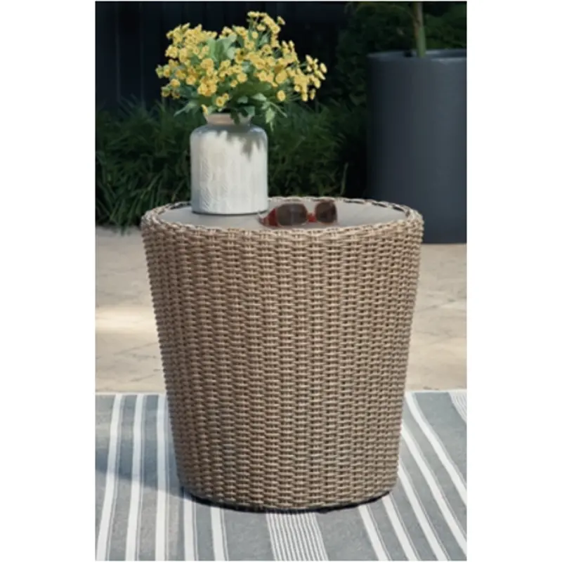 P505-706 Ashley Furniture Danson Outdoor Furniture End Table