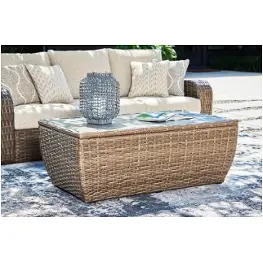 P507-720 Ashley Furniture Sandy Bloom Outdoor Furniture Cocktail Table