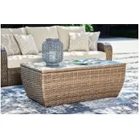 P507-720 Ashley Furniture Sandy Bloom Outdoor Furniture Cocktail Table