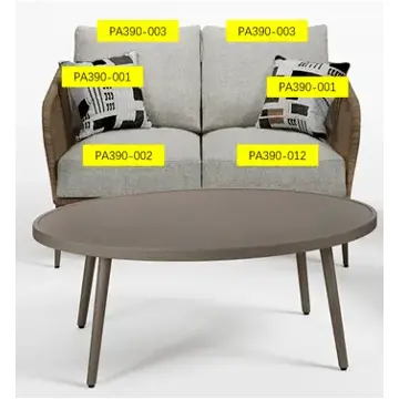 Pa390-003 Ashley Furniture Swiss Valley Outdoor Furniture Patio Seating