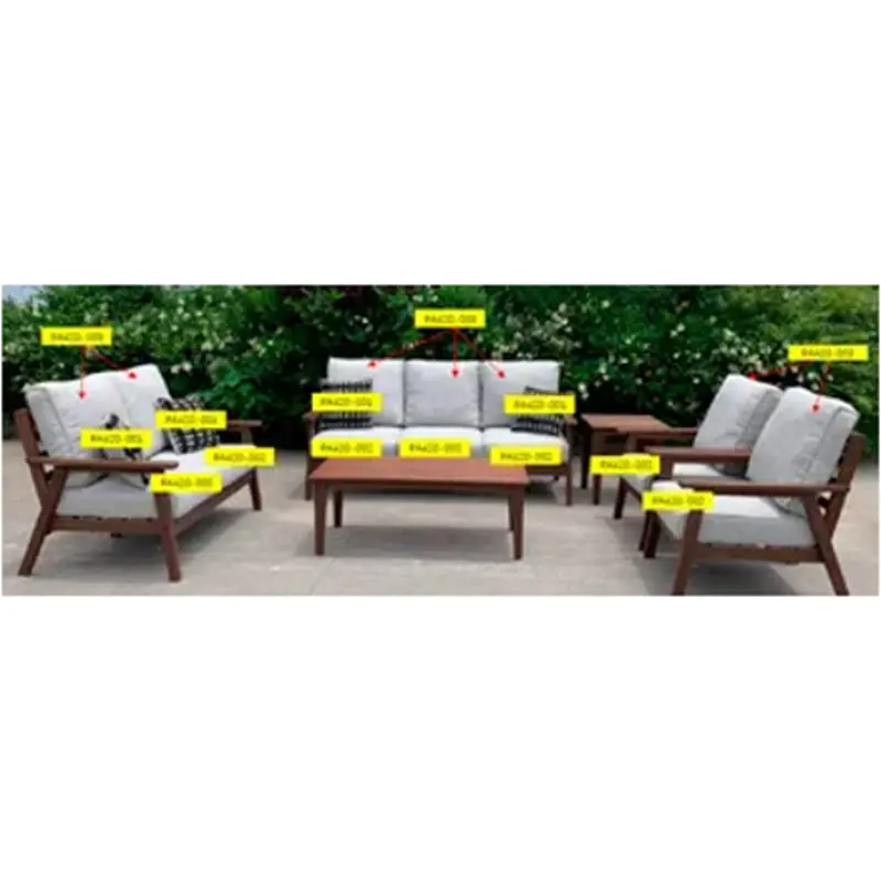 Pa420-001 Ashley Furniture Emmeline Outdoor Furniture Patio Seating