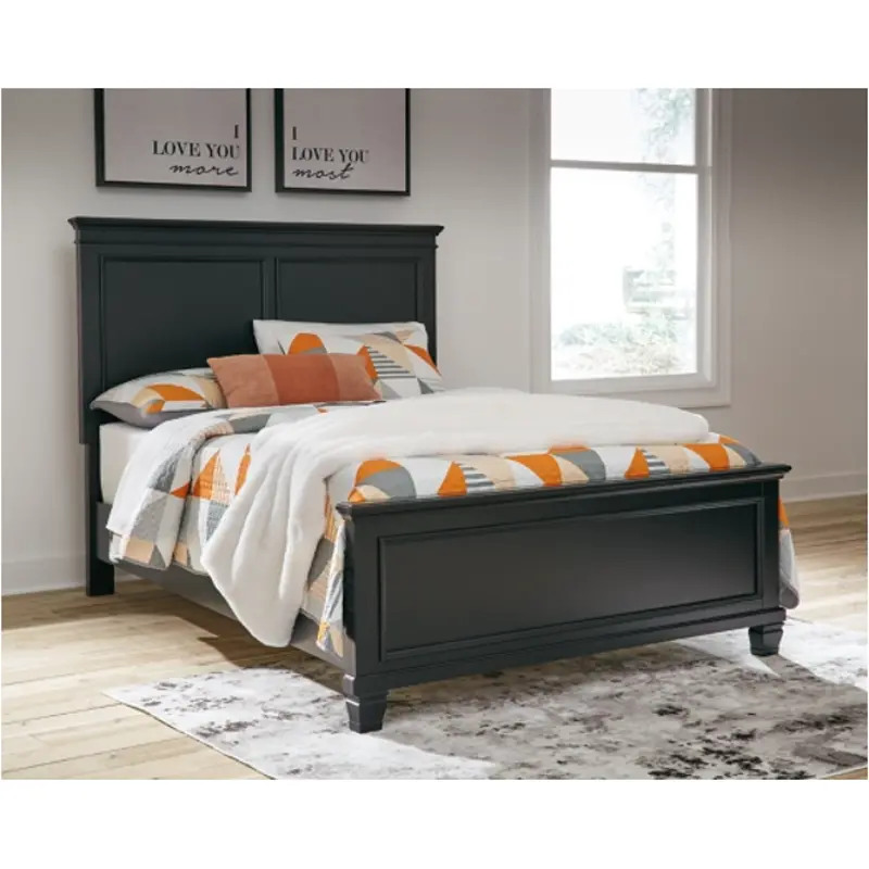 B687-87 Ashley Furniture Lanolee Bedroom Furniture Full Panel Bed