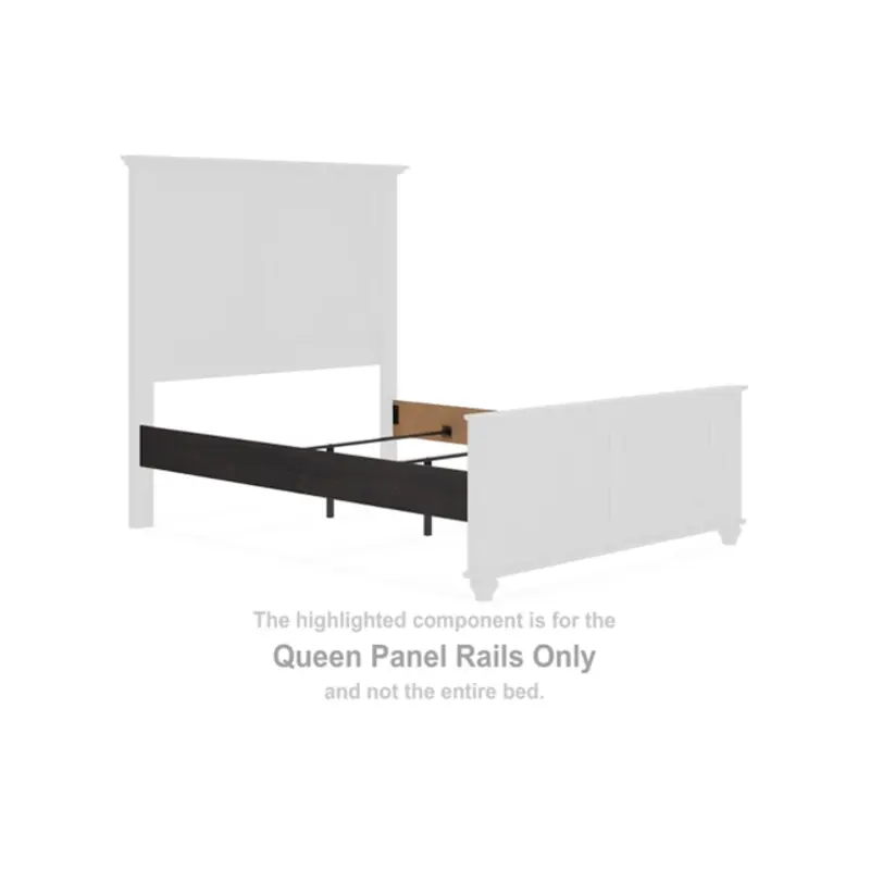 B2473-96 Ashley Furniture Gardanza Queen Panel Rails