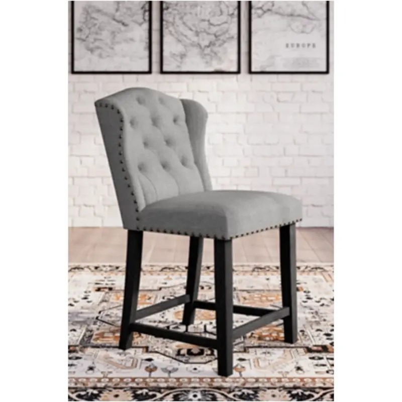 D702224 Ashley Furniture Upholstered Barstoolgray