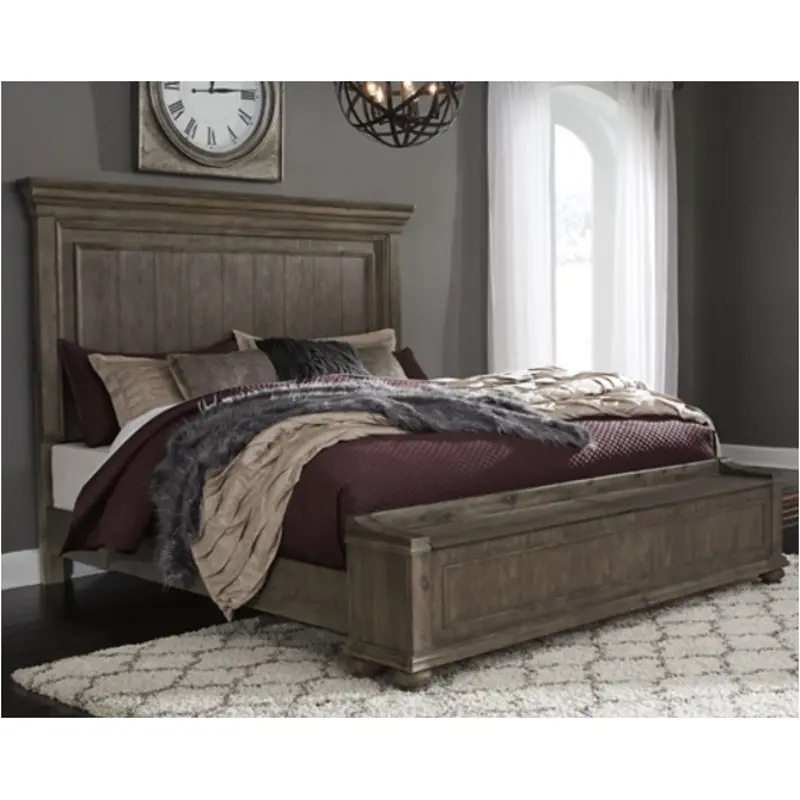 B776-58-56s-97 Ashley Furniture King Panel Bed With Storage
