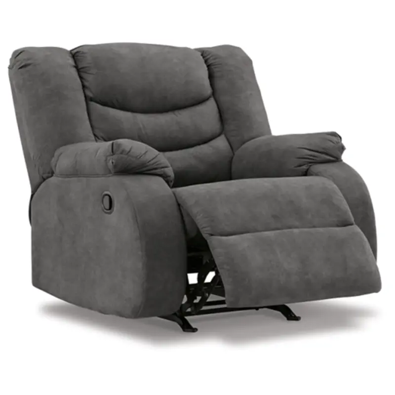3690325 Ashley Furniture Partymate Rocker Recliner - Slate
