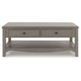 T784-1 Ashley Furniture Charina Living Room Furniture Cocktail Table