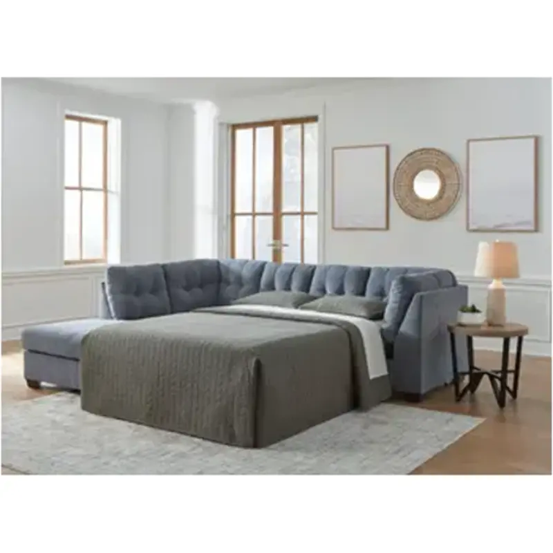 5530383 Ashley Furniture Marleton - Denim Living Room Furniture Sectional