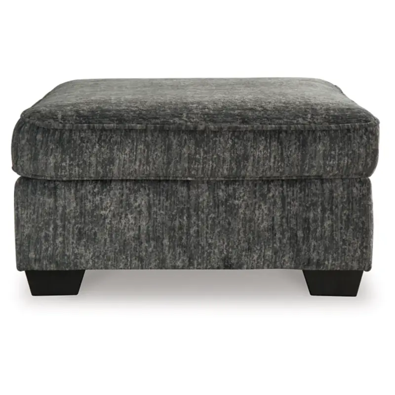 5050408 Ashley Furniture Oversized Accent Ottoman - Gunmetal