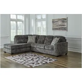 5050416 Ashley Furniture Lonoke - Gunmetal Living Room Furniture Sectional