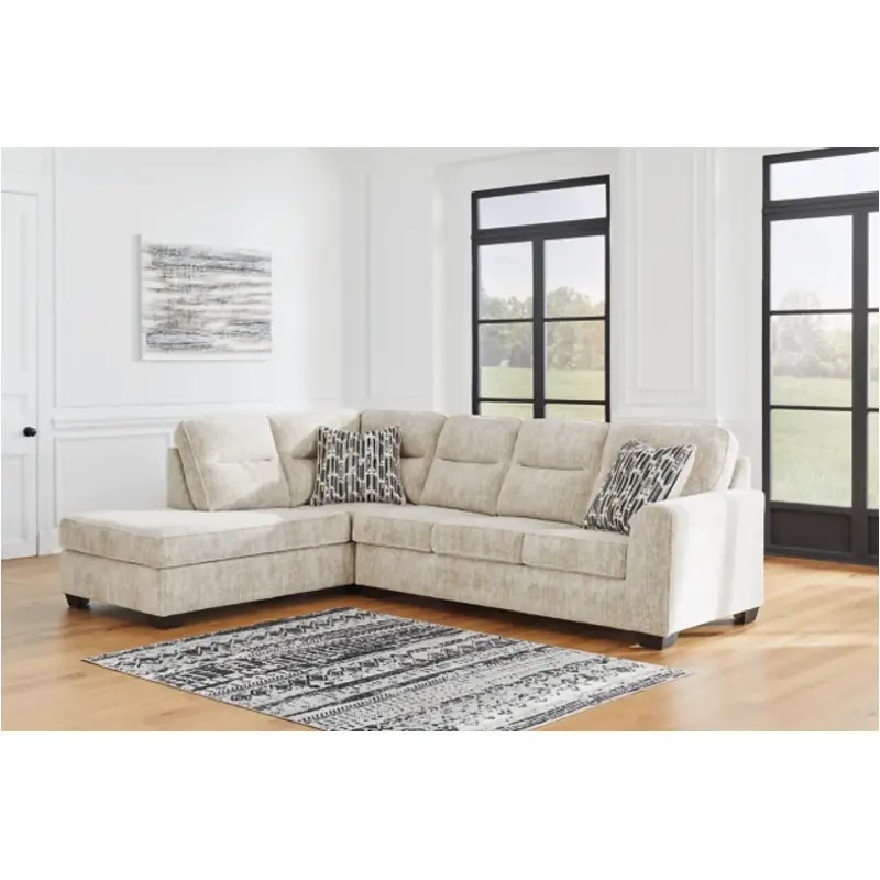 5050516 Ashley Furniture Lonoke - Parchment Living Room Furniture Sectional