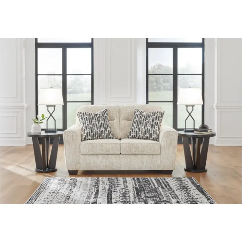 5050535 Ashley Furniture Lonoke - Parchment Living Room Furniture Loveseat