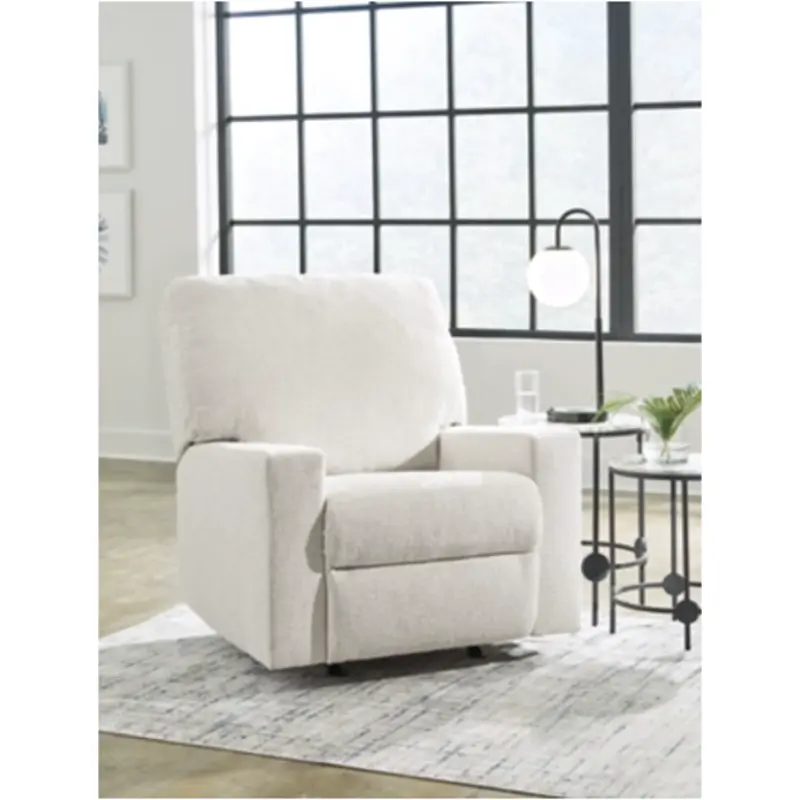 5360325 Ashley Furniture Rannis Snow Recliner Snow   53603 25 Clsd.webp