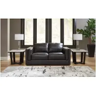 5740535 Ashley Furniture Amiata - Onyx Living Room Furniture Loveseat