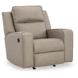 6330725 Ashley Furniture Lavenhorne - Pebble Living Room Furniture Recliner