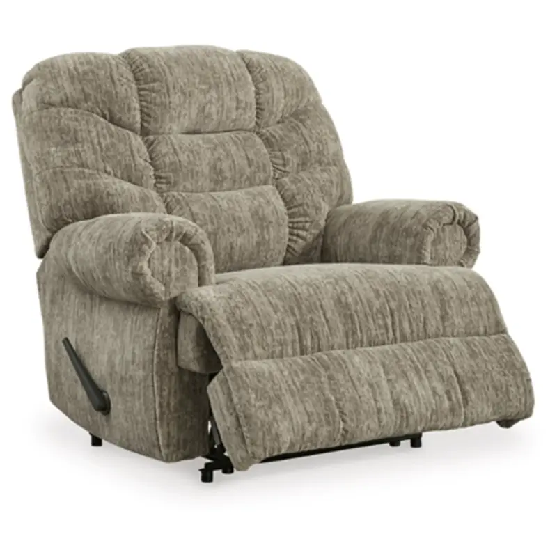 6380329 Ashley Furniture Movie Man Recliner - Taupe