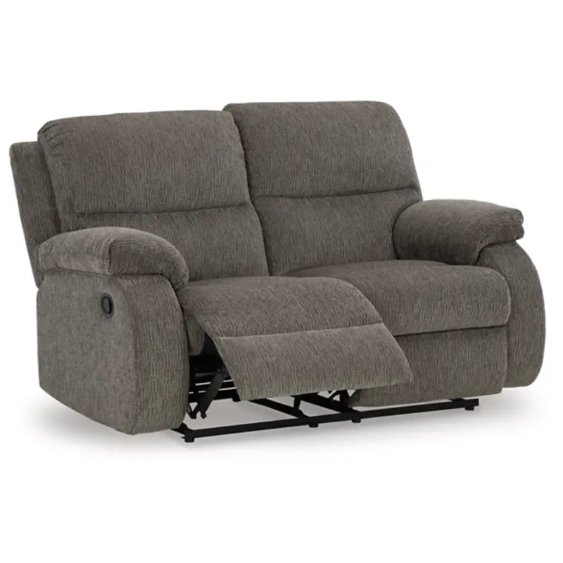 6650286 Ashley Furniture Scranto Reclining Loveseat - Brindle