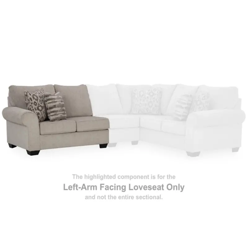 9060355 Ashley Furniture Claireah Left-arm Facing Loveseat