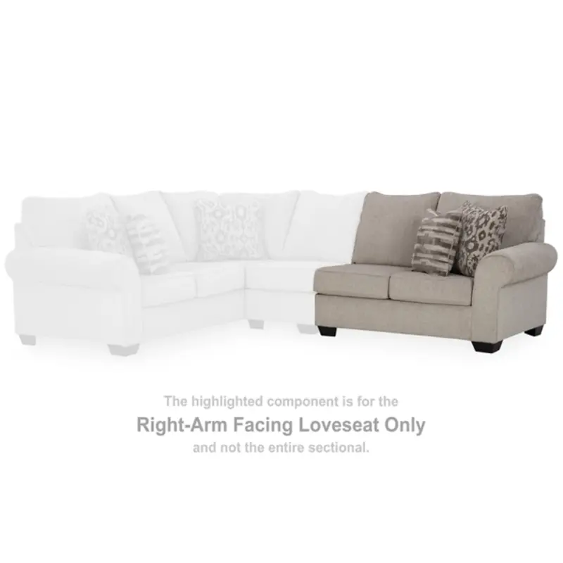 9060356 Ashley Furniture Claireah Right-arm Facing Loveseat