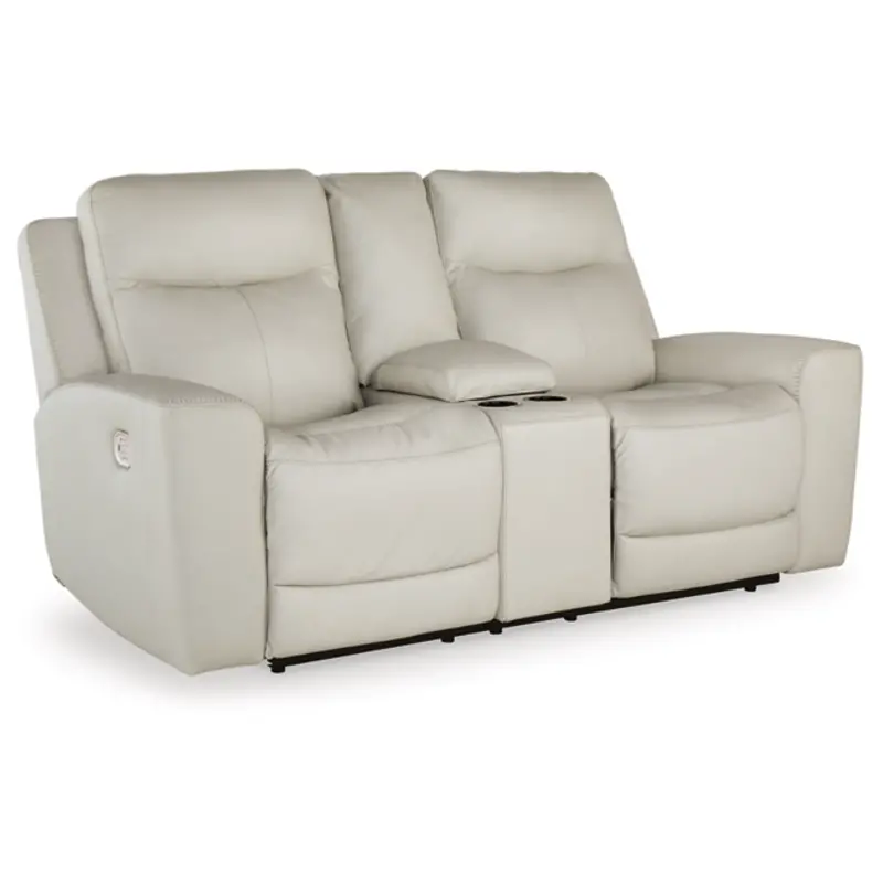 WHITESCORPION ACE チェキ iCONDOLL LOUNGE 3枚 Sound Tech Ice White Leather Triple Power Reclining Loveseat